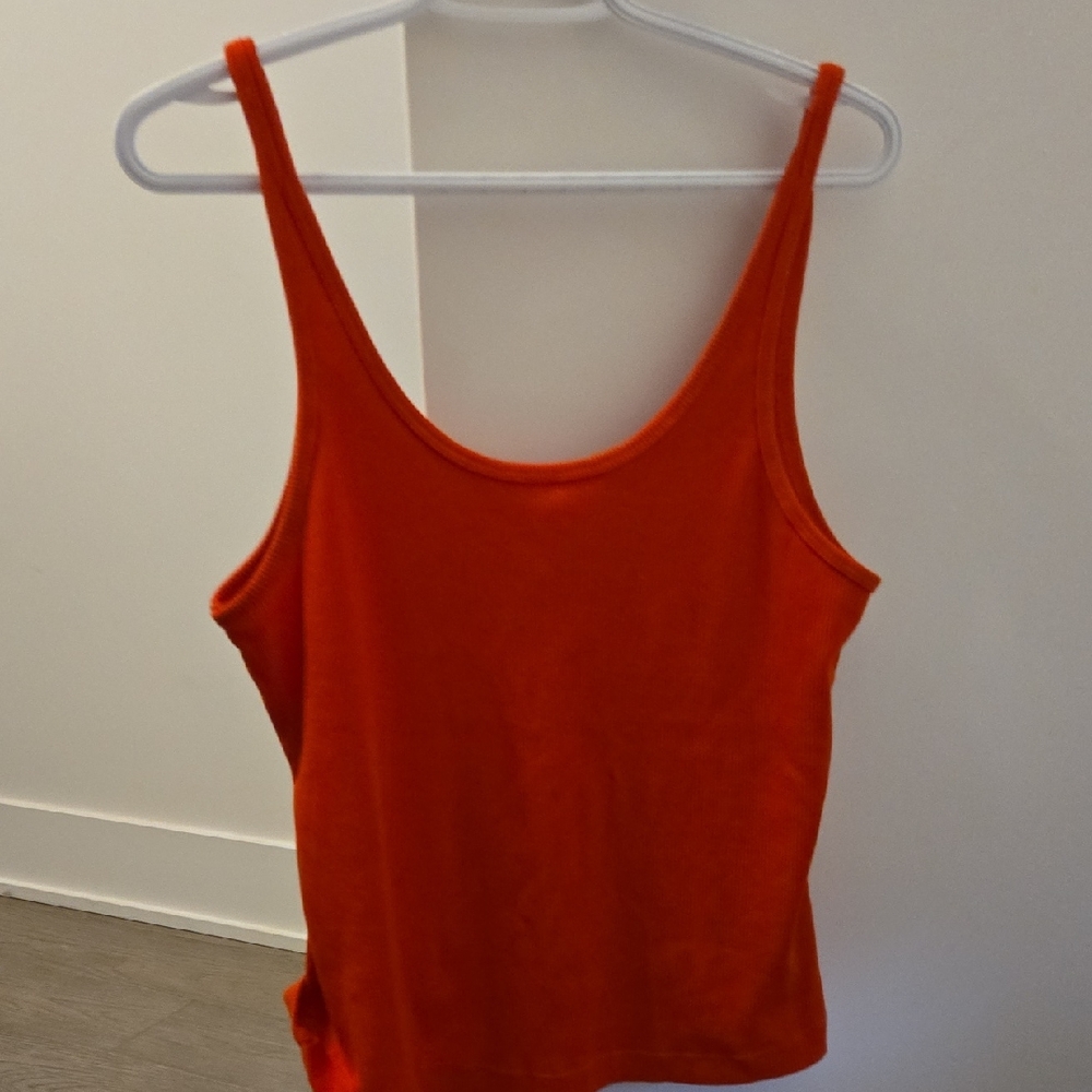 Women's Orange/Red Tank Top